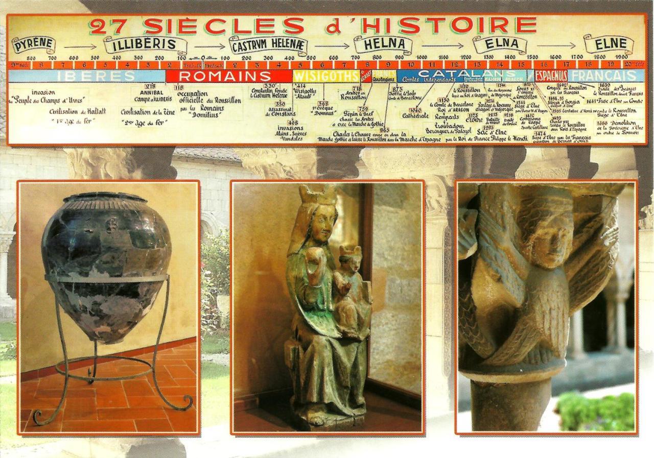 Maison au pied de la cathédrale Elne Exterior foto